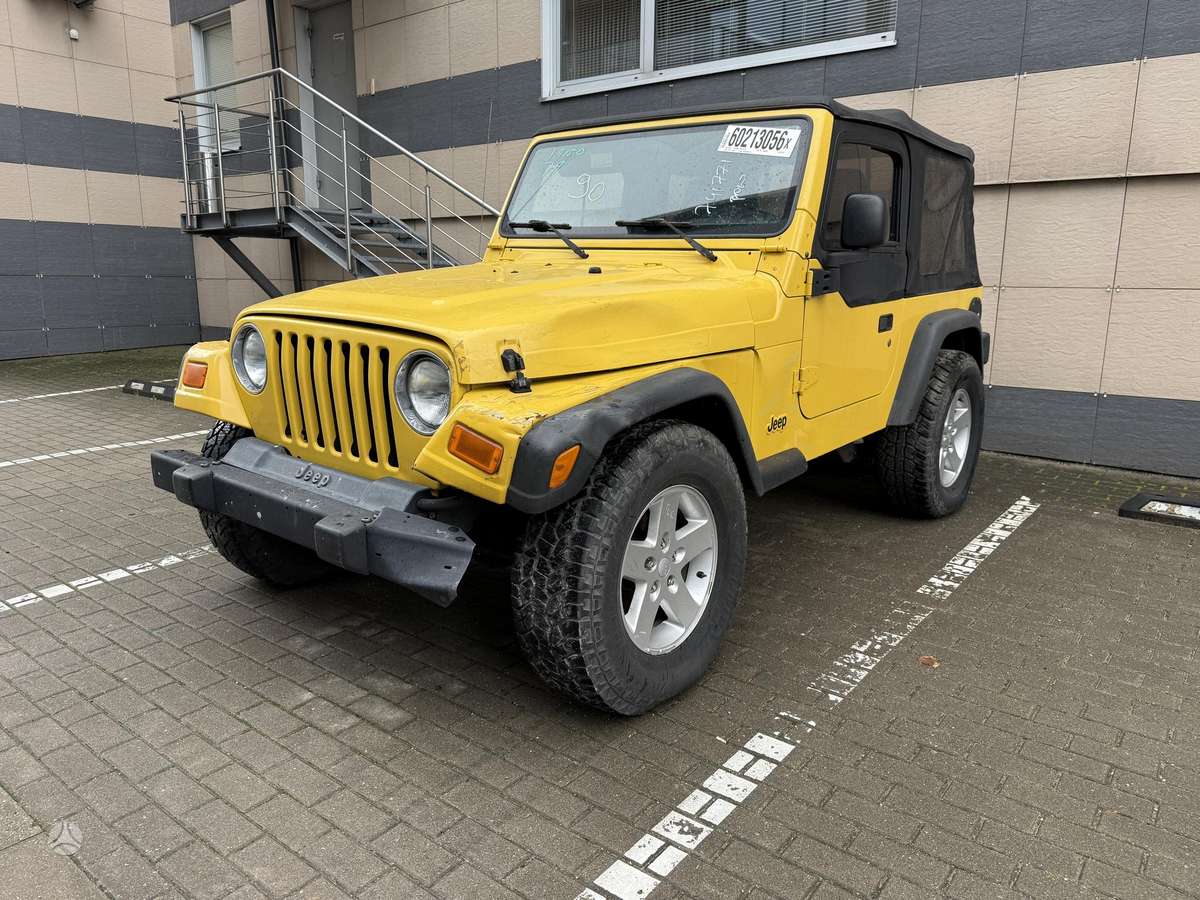 Jeep Wrangler 2006 — авто для ЗСУ з Європи