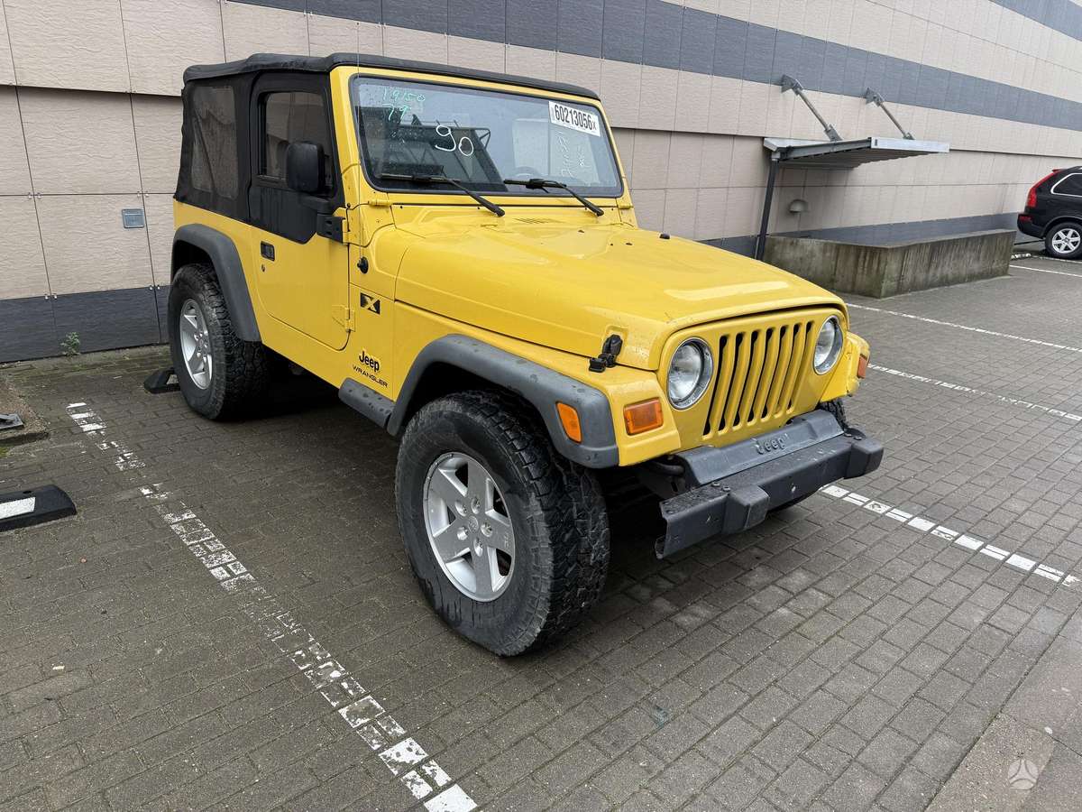 Jeep Wrangler 2006 — вигляд ззаду