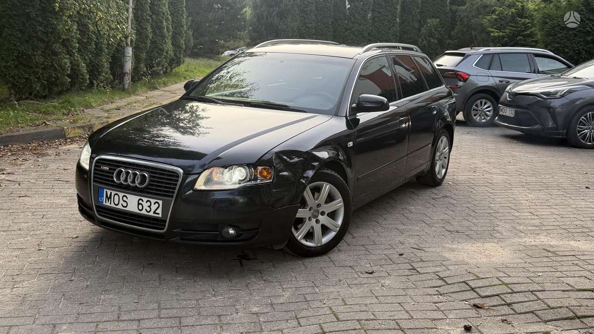 Audi A4 2006 — interior