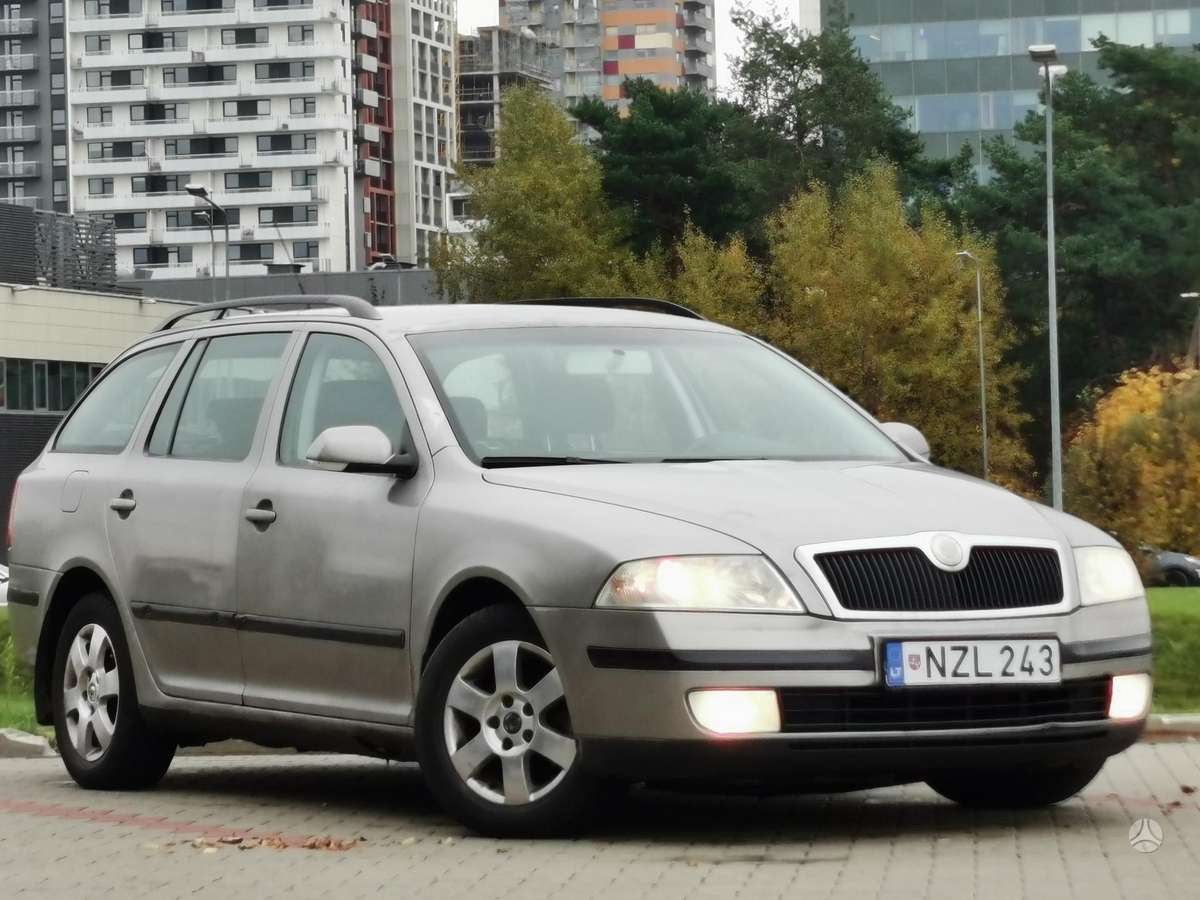 Skoda Octavia 2008 — вигляд ззаду