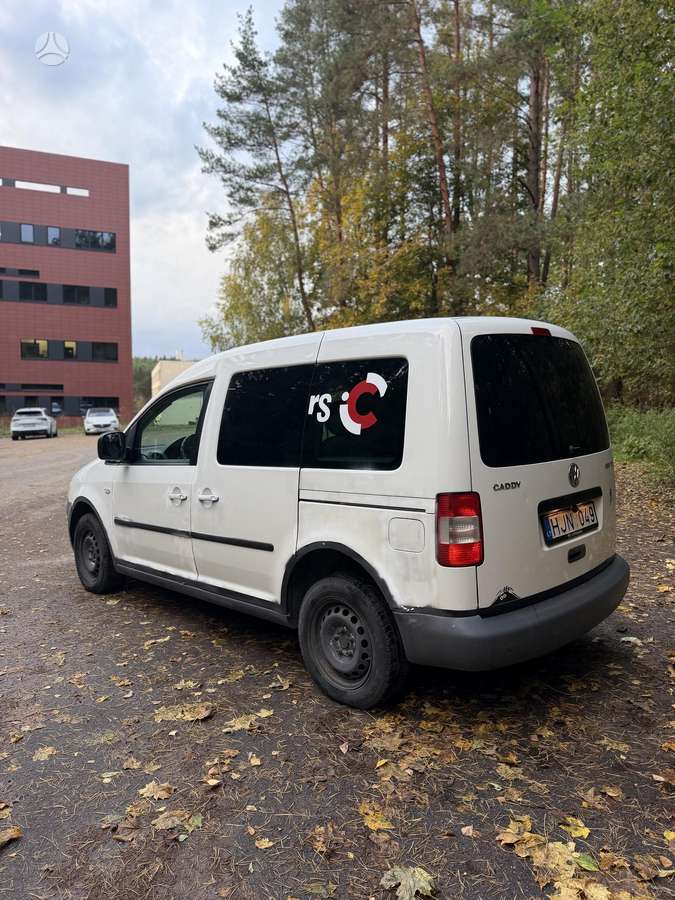Volkswagen Caddy 2007 — engine 1896 cm³, 105 HP (77kW)