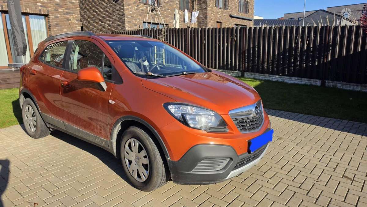 Opel Mokka 2015 — вигляд ззаду