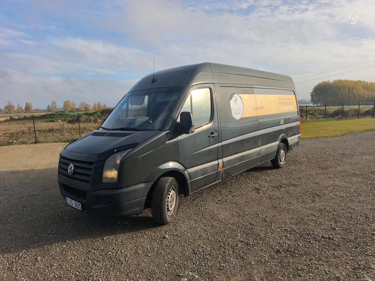 Volkswagen Crafter 2014 — вигляд ззаду