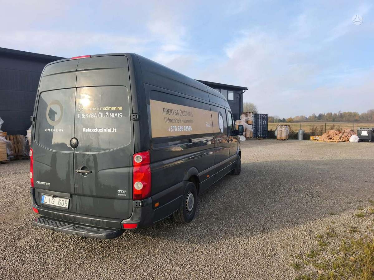 Volkswagen Crafter 2014 — салон