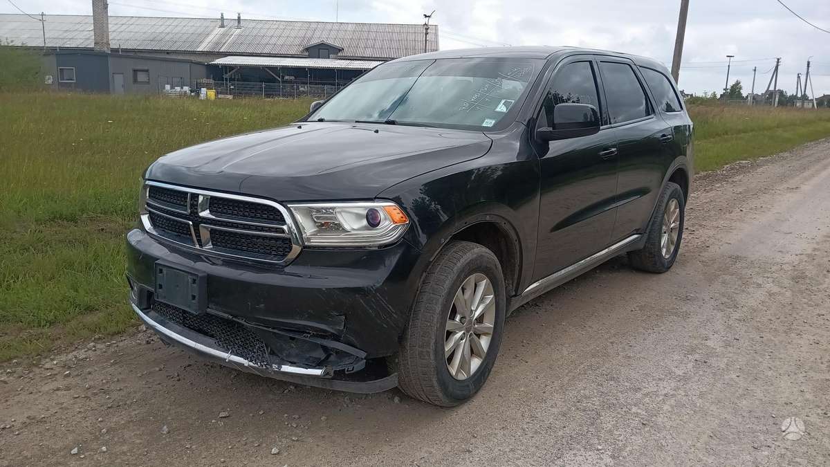 Dodge Durango 2014 — вигляд ззаду