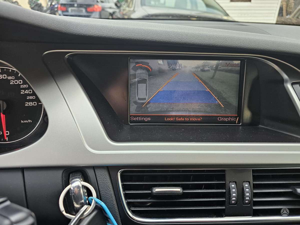 Audi A4 2009 — interior