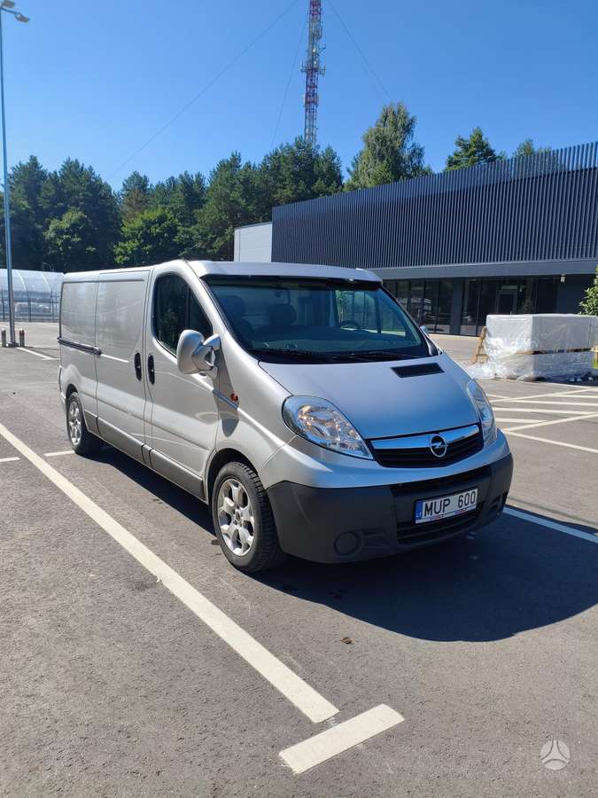 Opel Vivaro 2010 — rear view