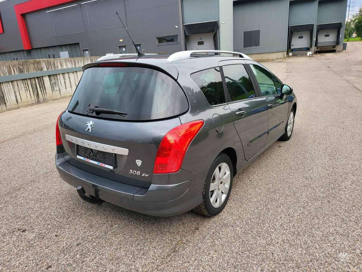 Peugeot 308 2008 — engine 1598 cm³, 150 HP (110kW)