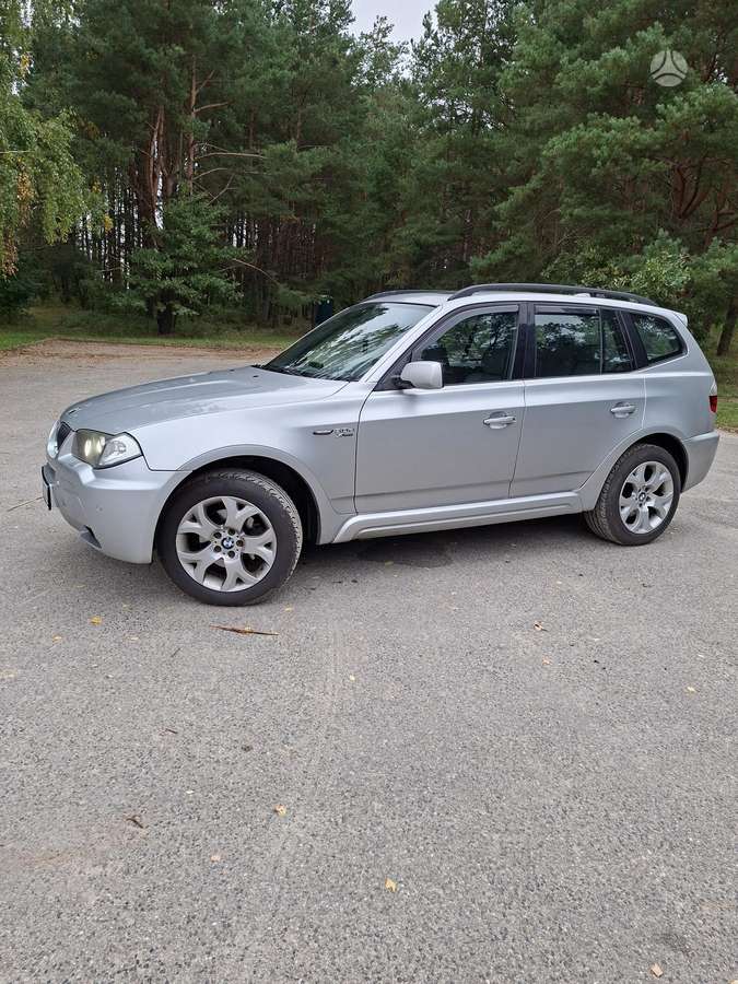 BMW X3 2007 — вигляд ззаду