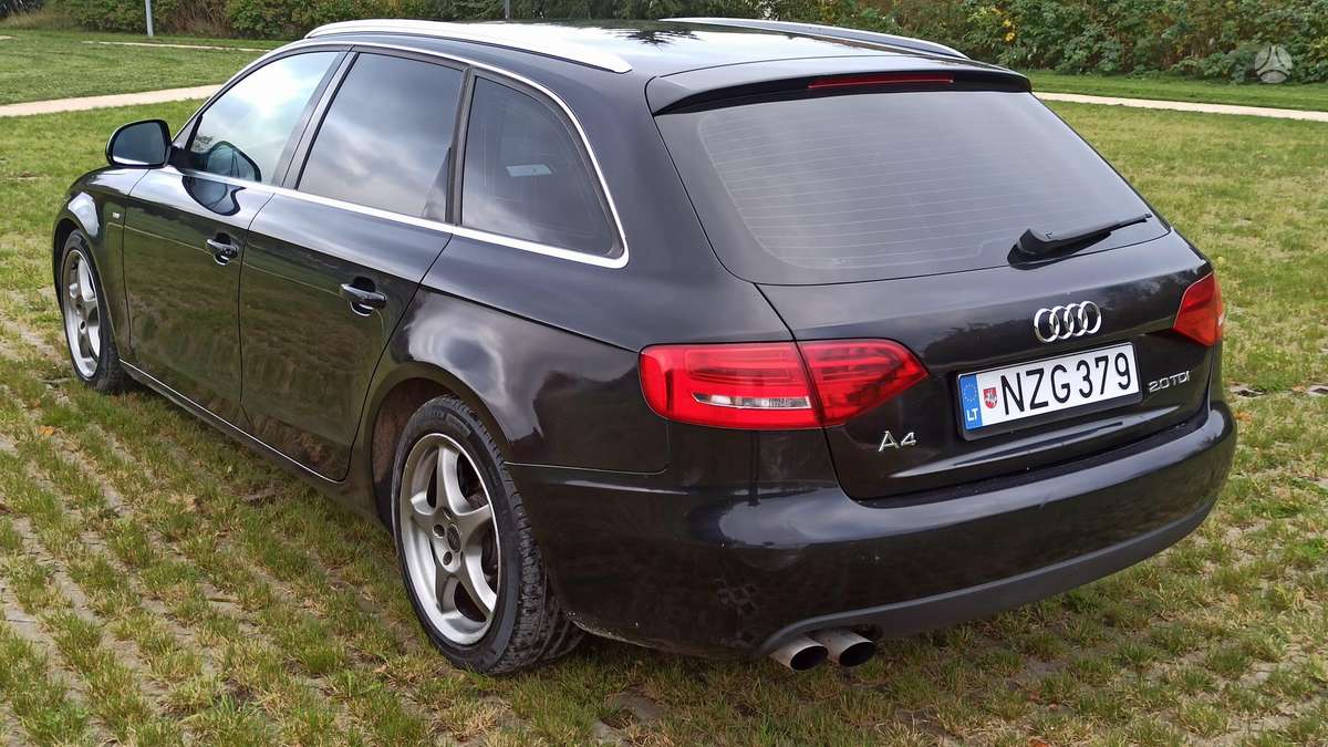 Audi A4 2009 — engine 2000 cm³, 170 HP (125kW)