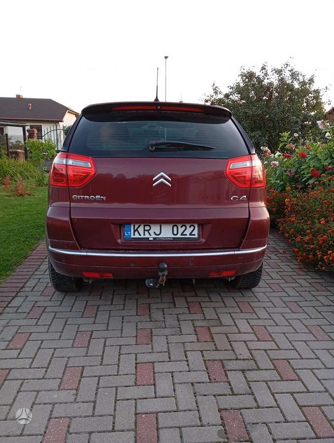 Citroen C4 2008 — вигляд ззаду