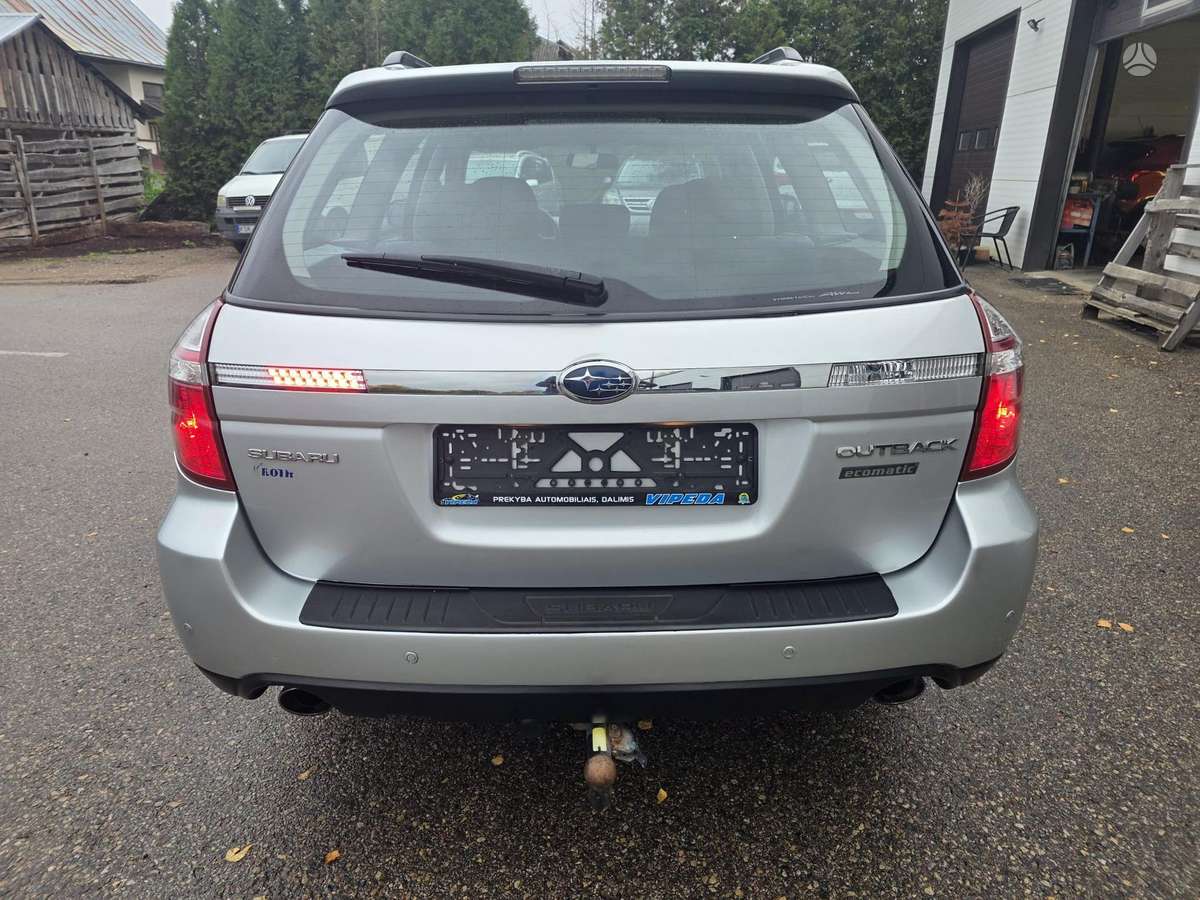 Subaru Outback 2007 — engine 2500 cm³, 165 HP (121kW)
