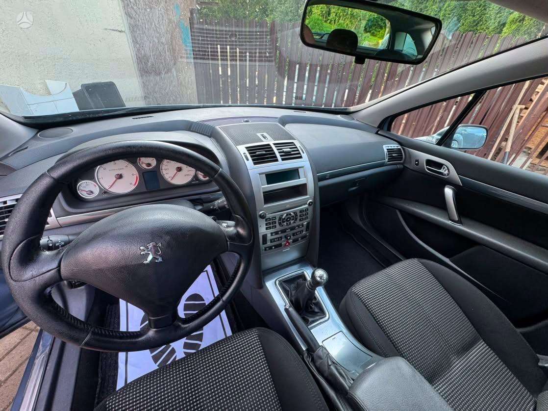 Peugeot 407 2007 — салон