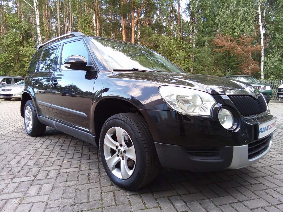 Skoda Yeti 2010 — салон