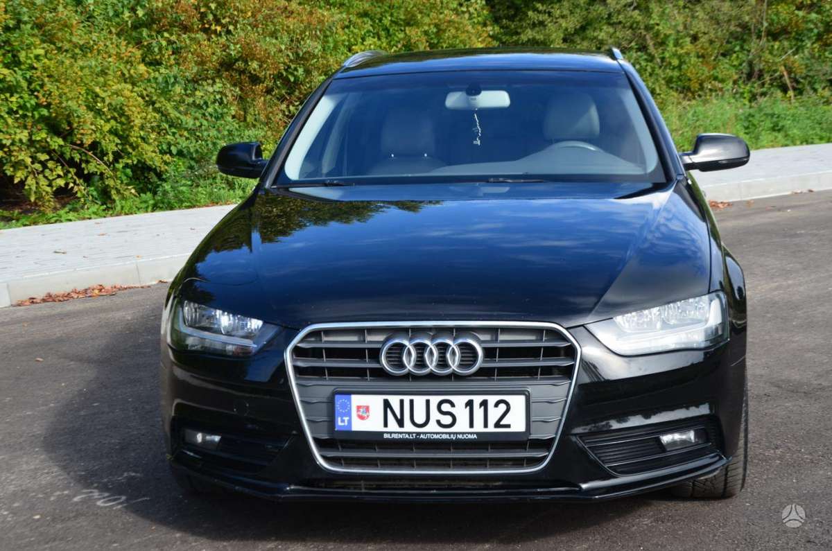 Audi A4 2012 — interior