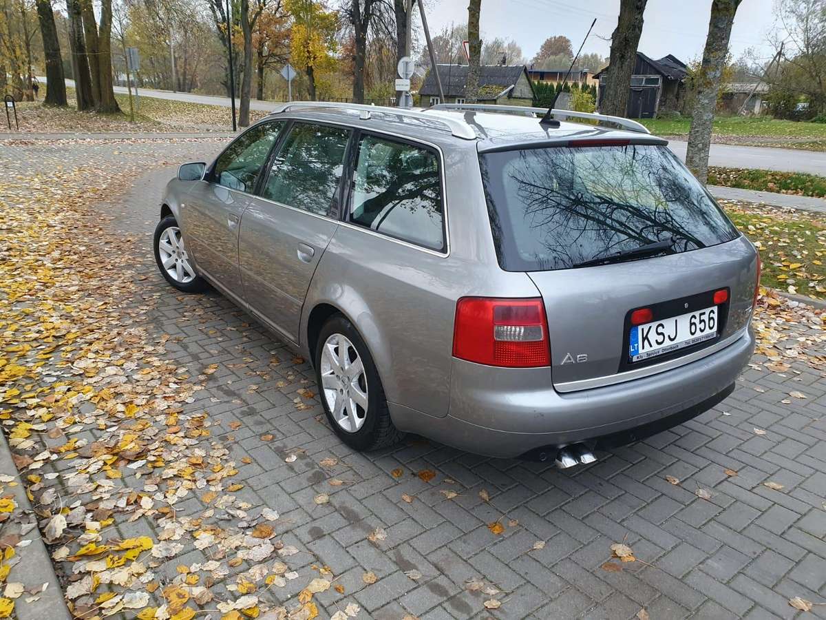 Audi A6 2004 — rear view