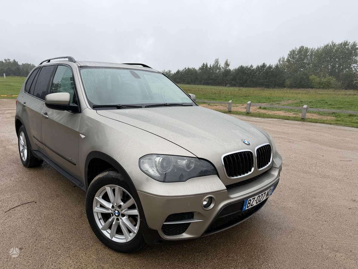 BMW X5 2010 — вигляд ззаду