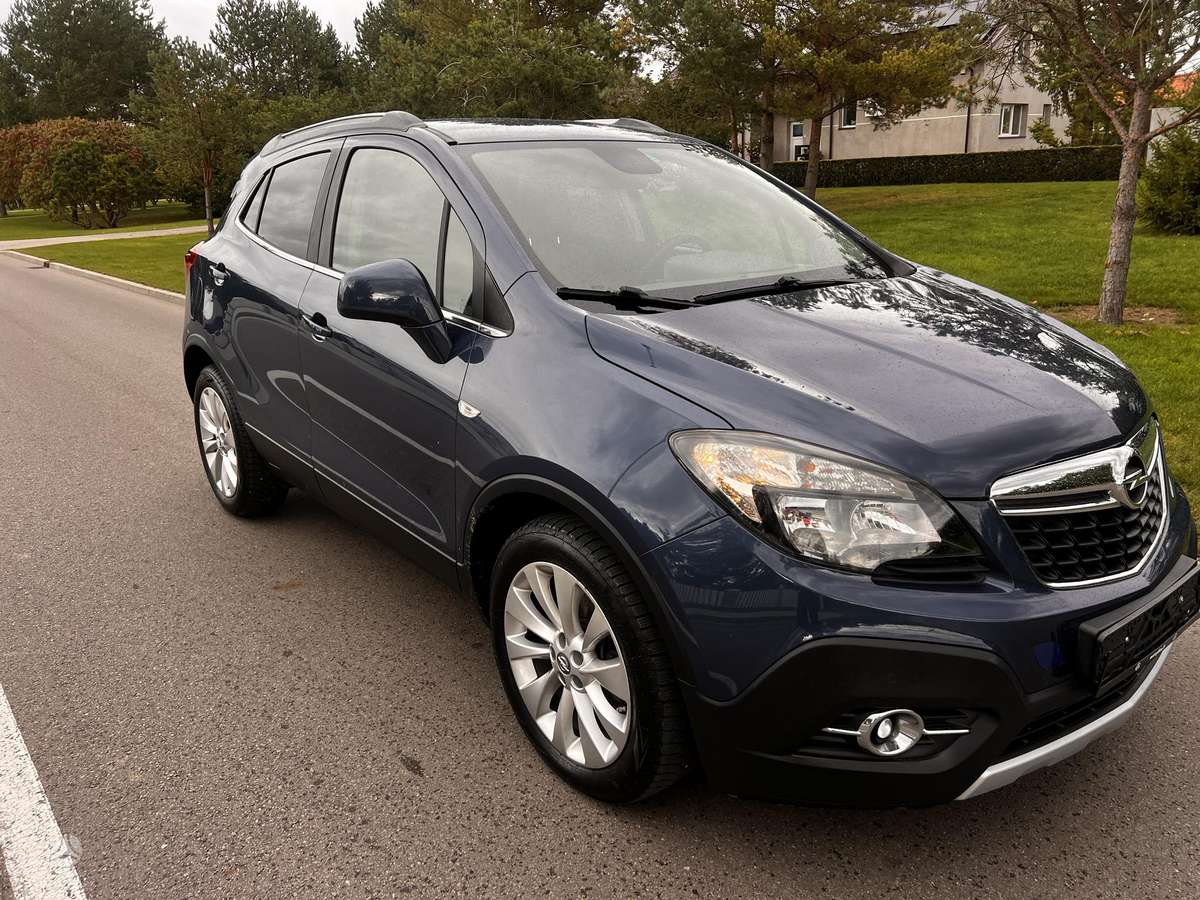 Opel Mokka 2015 — салон