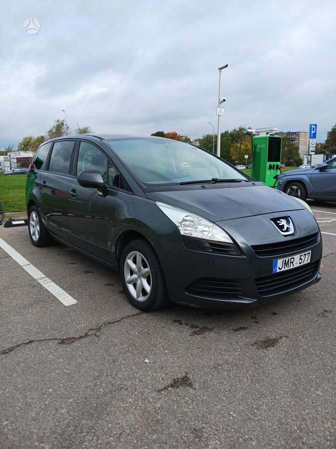 Peugeot 5008 2010 — вигляд ззаду
