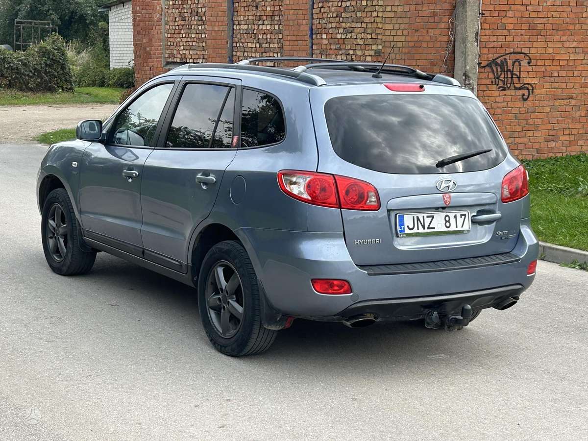 Hyundai Santa 2006 — салон