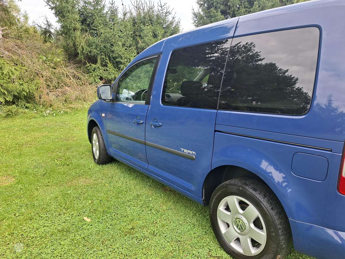 Volkswagen Caddy 2010 — вигляд ззаду