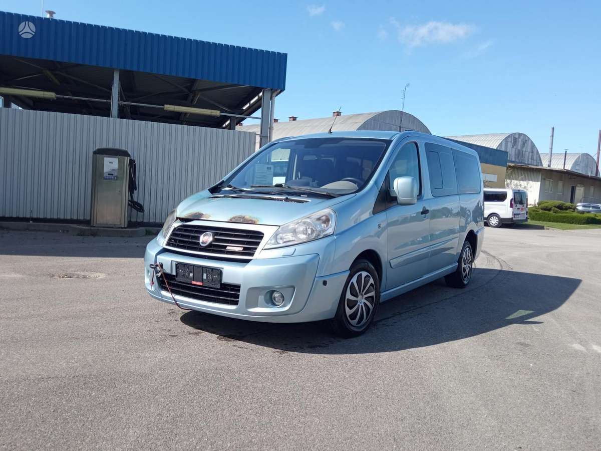 Fiat Scudo 2008 — rear view