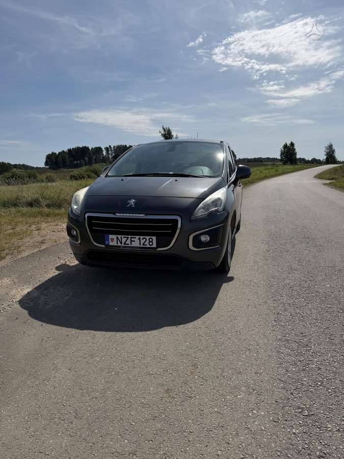 Peugeot 3008 2014 — interior