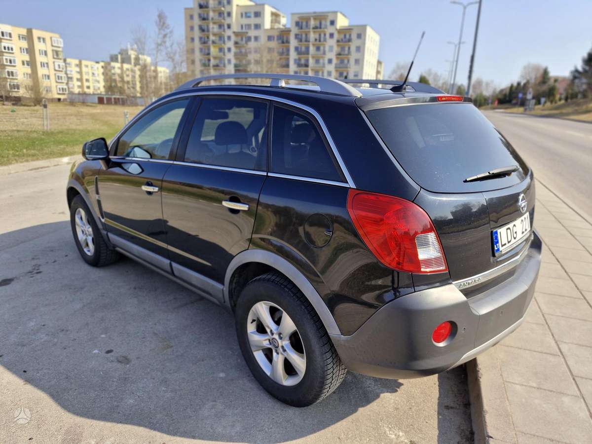 Opel Antara 2012 — engine 2231 cm³, 163 HP (120kW)