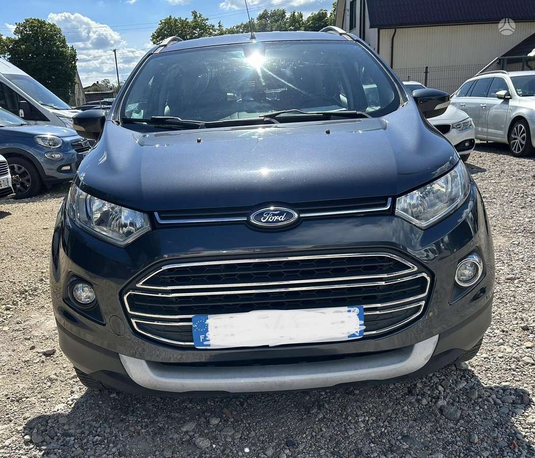 Ford EcoSport 2014 — rear view