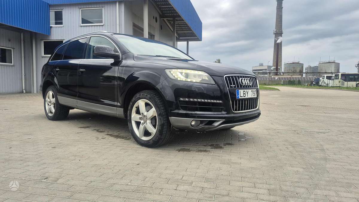 Audi Q7 2011 — вигляд ззаду