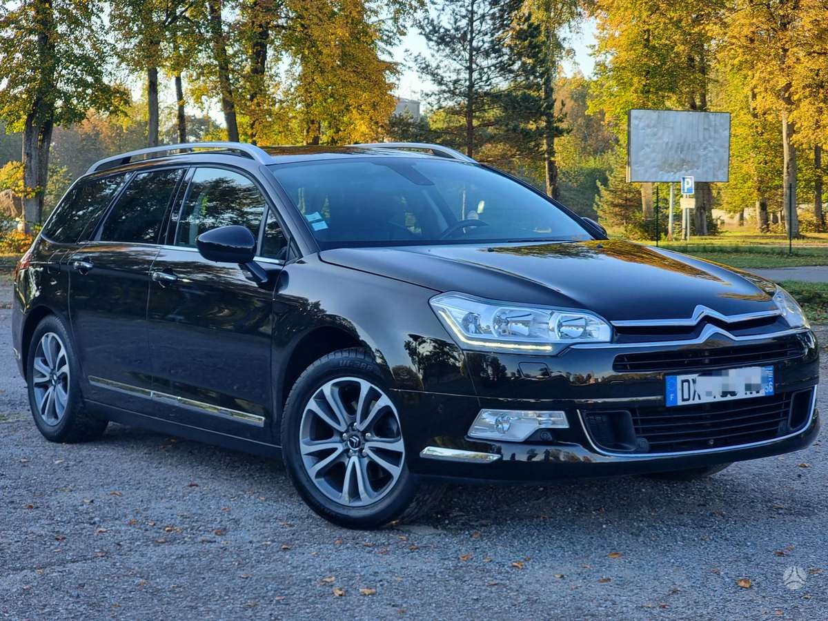 Citroen C5 2015 — вигляд ззаду