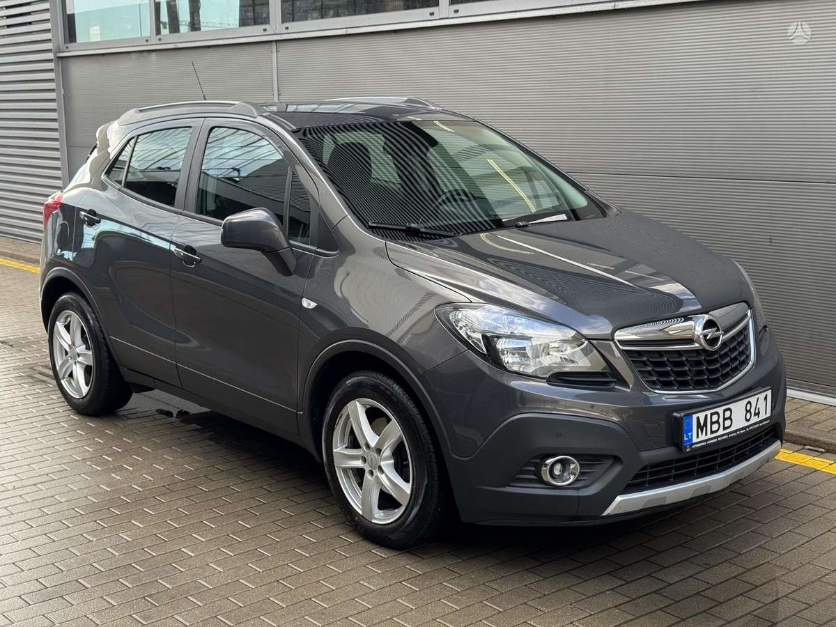 Opel Mokka 2015 — interior