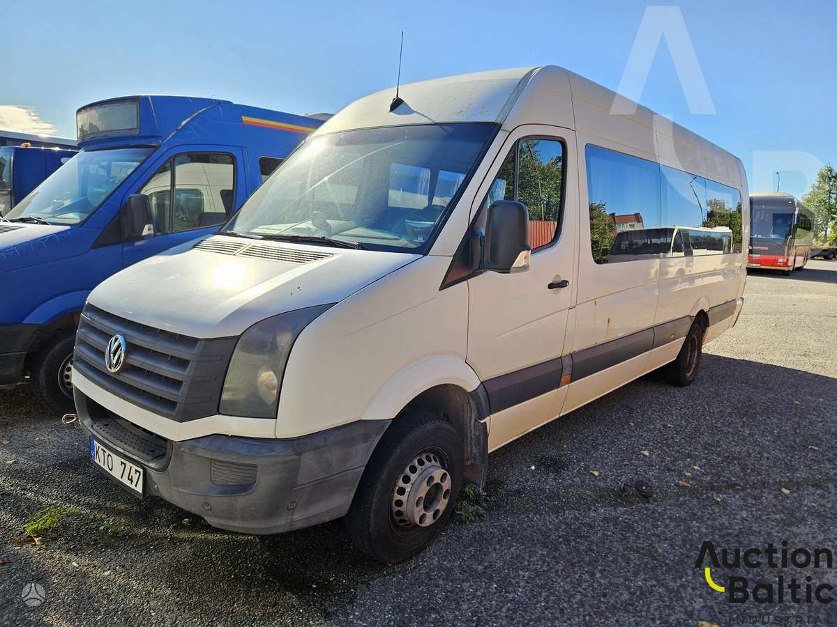 Volkswagen Crafter 2011 — вигляд ззаду