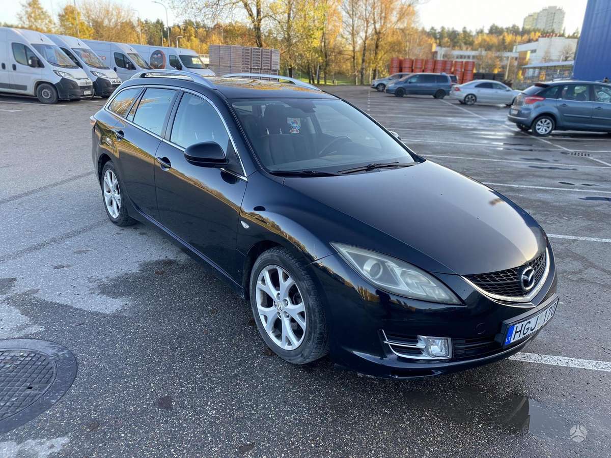 Mazda 6 2010 — rear view