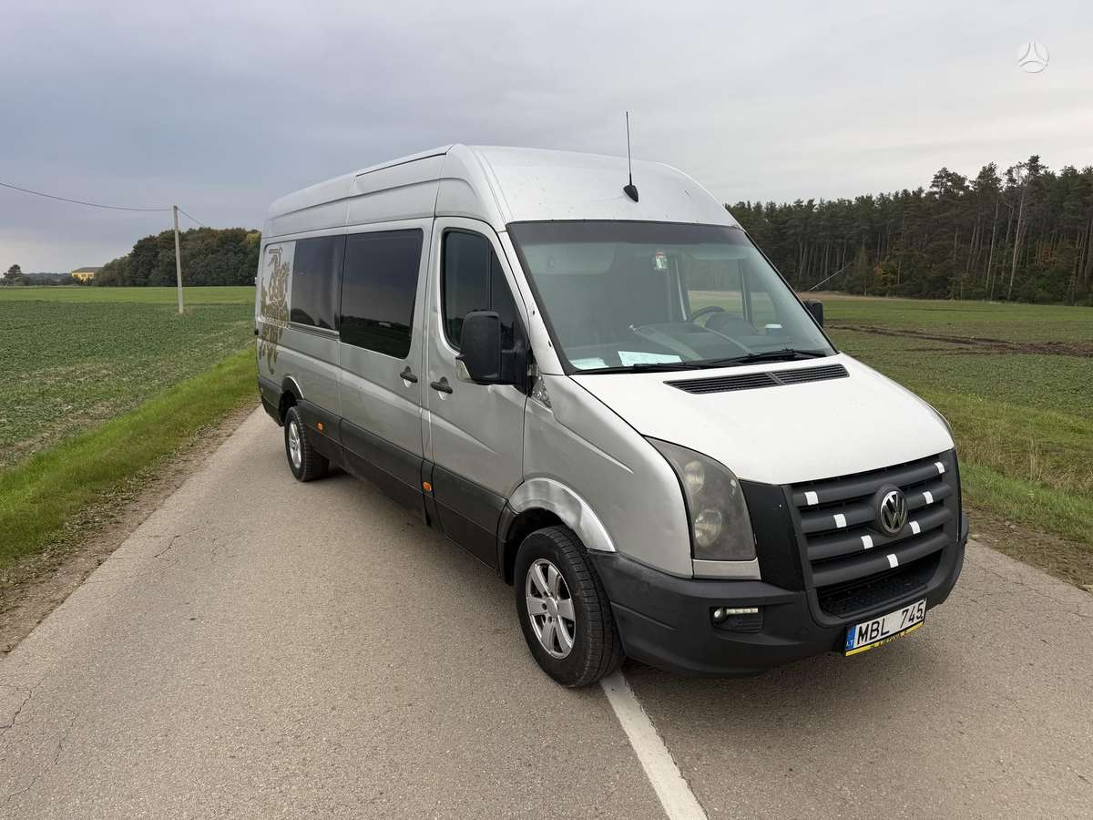 Volkswagen Crafter 2007 — вигляд ззаду