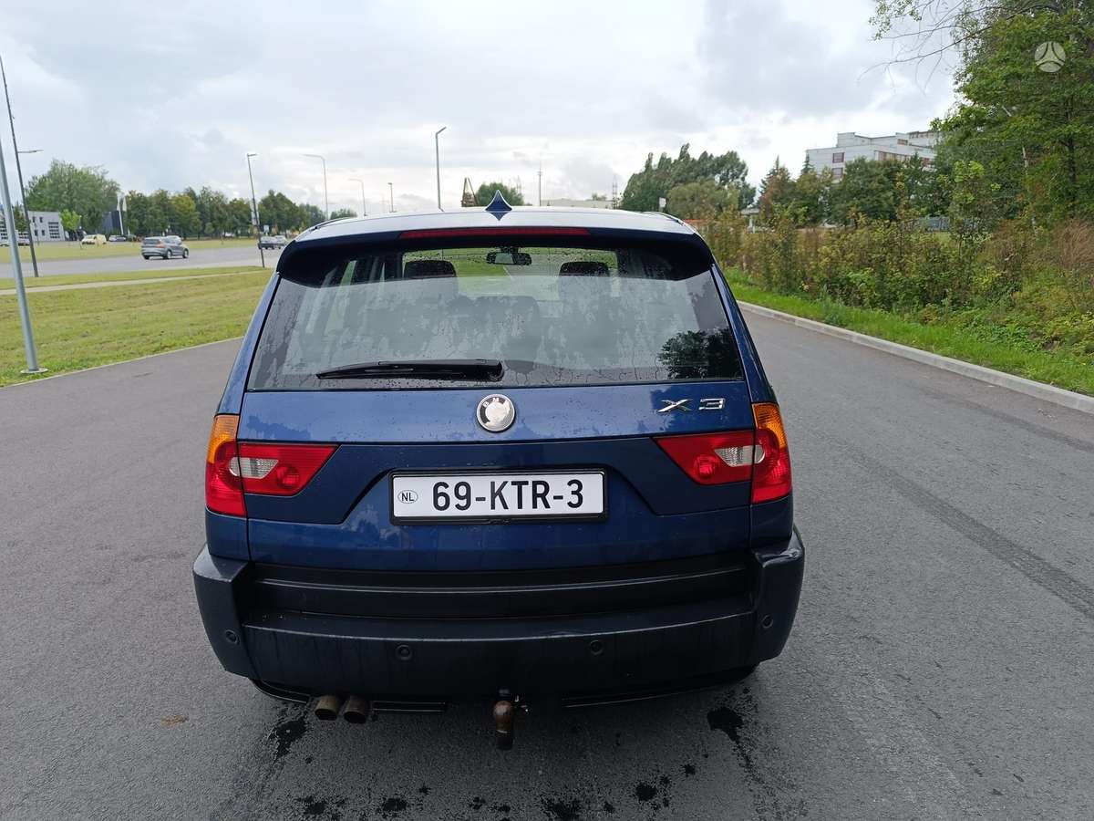 BMW X3 2006 — engine 2494 cm³, 192 HP (141kW)