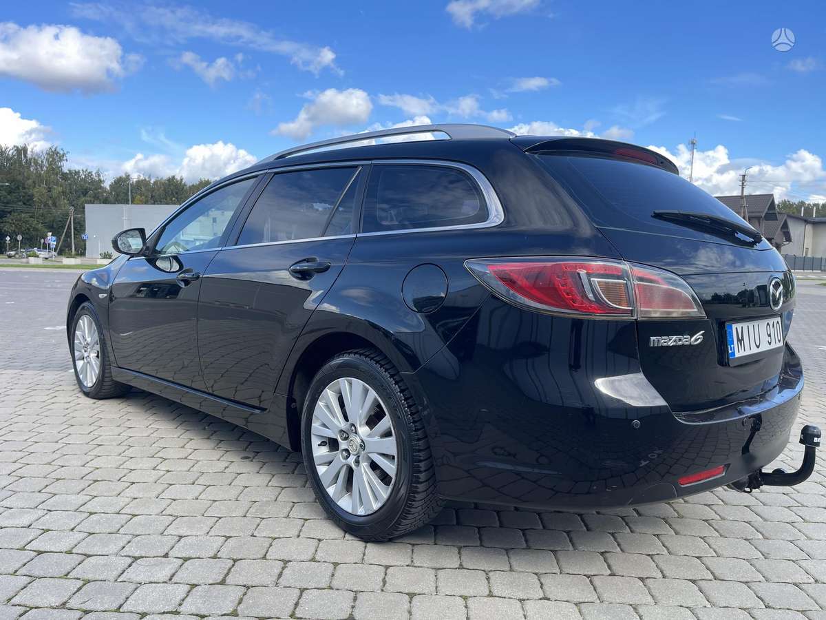 Mazda 6 2009 — вигляд ззаду