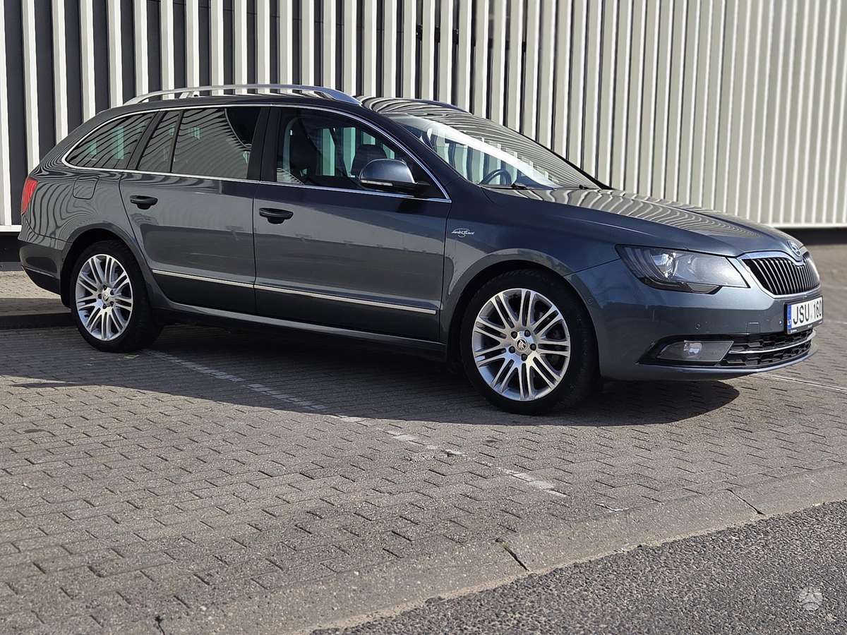 Skoda Superb 2013 — engine 1968 cm³, 170 HP (125kW)
