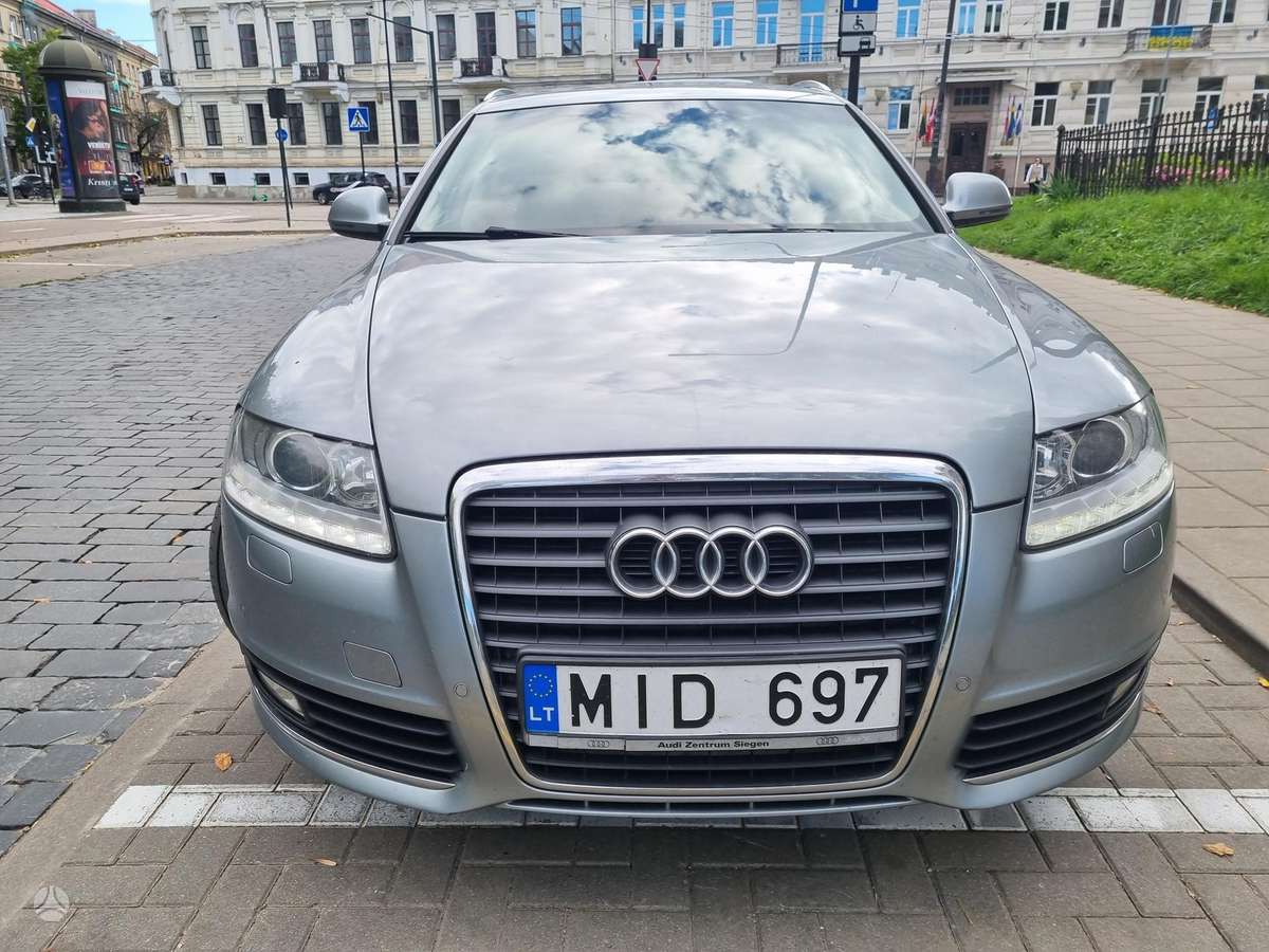 Audi A6 2009 — rear view