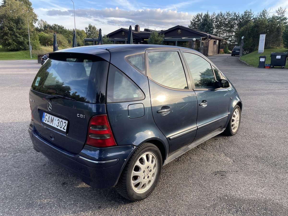 Mercedes-Benz A170 2004 — rear view