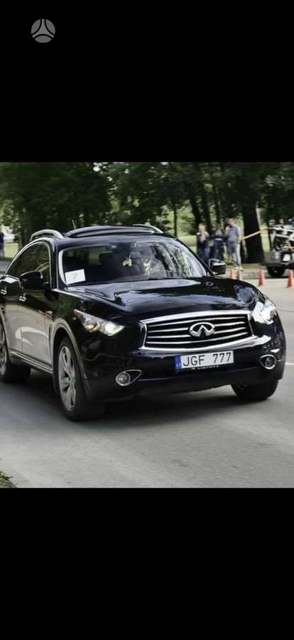 Infiniti FX50 2012 — вигляд ззаду