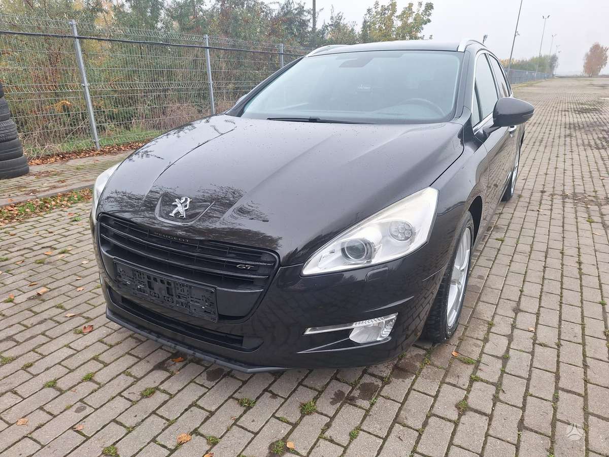 Peugeot 508 2011 — rear view