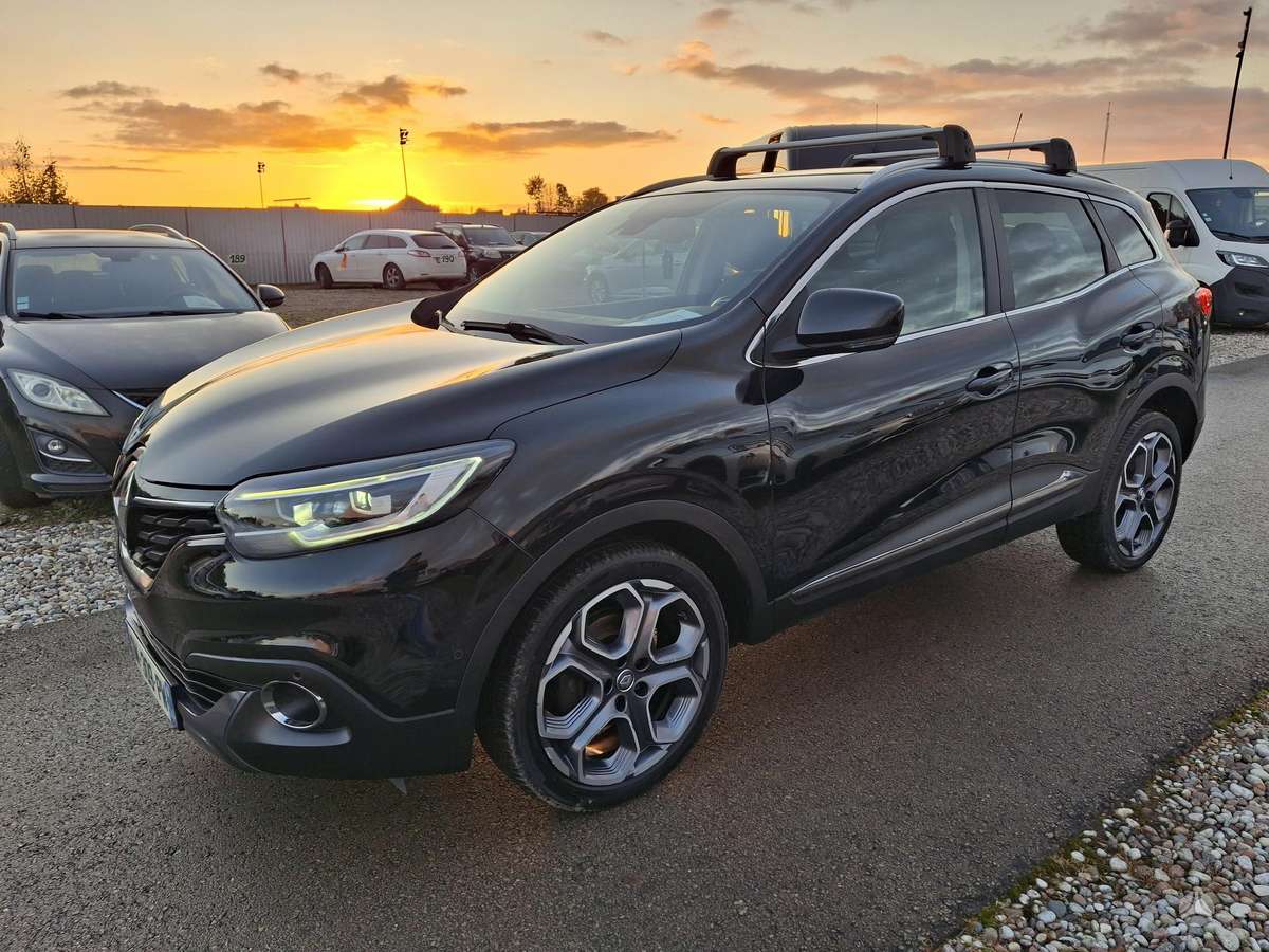 Renault Kadjar 2015 — салон