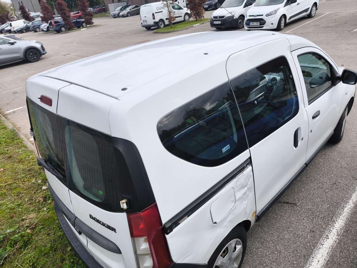 Dacia Dokker 2013 — rear view