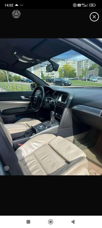 Audi A6 2007 — interior