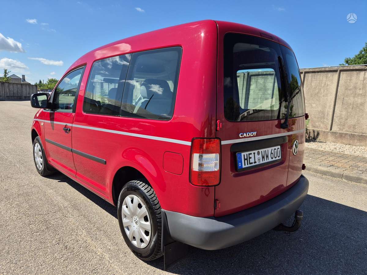 Volkswagen Caddy 2009 — interior