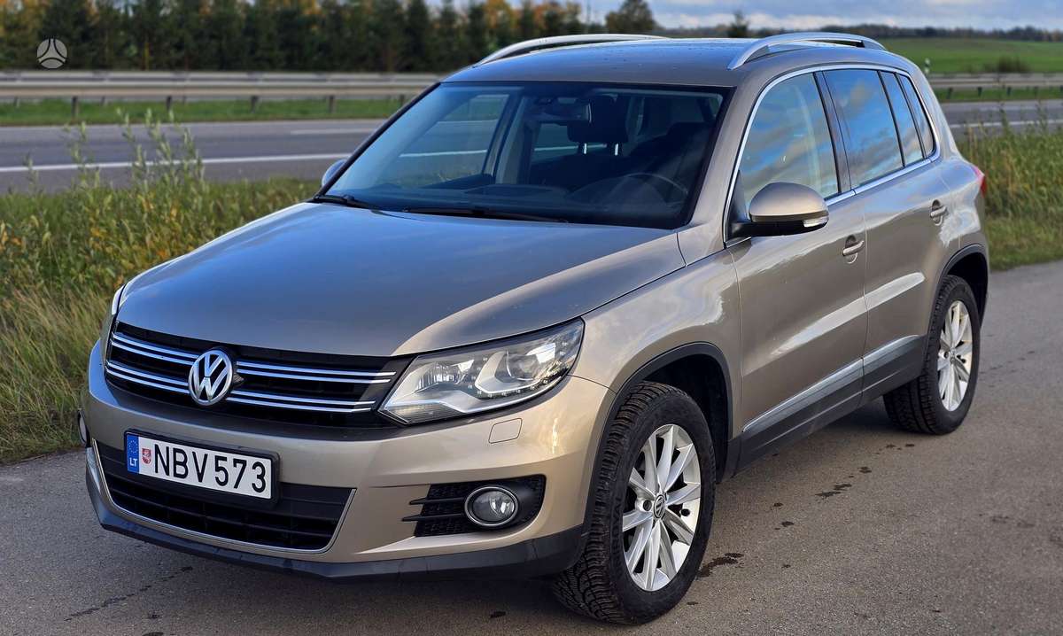 Volkswagen Tiguan 2013 — rear view