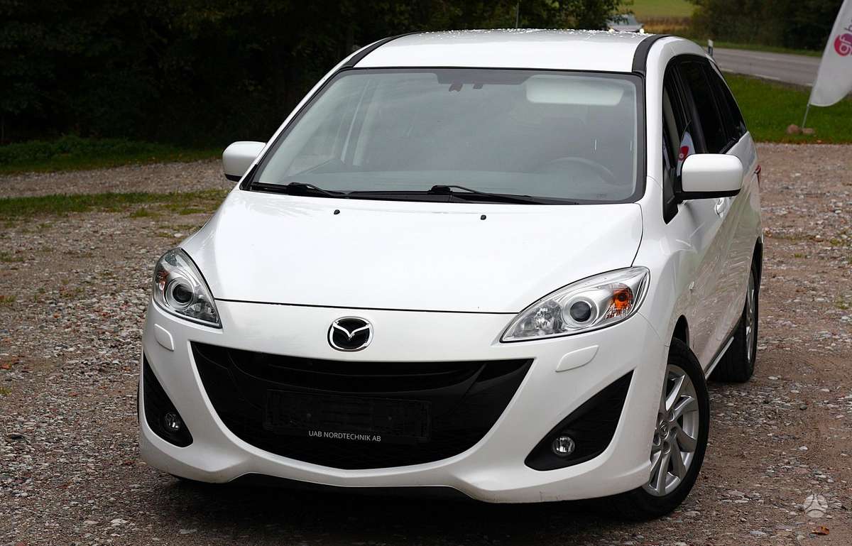 Mazda 5 2012 — rear view