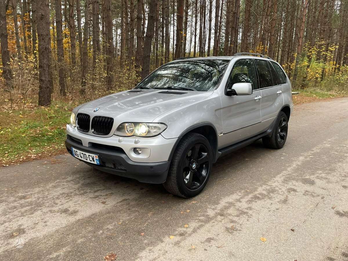 BMW X5 2005 — вигляд ззаду