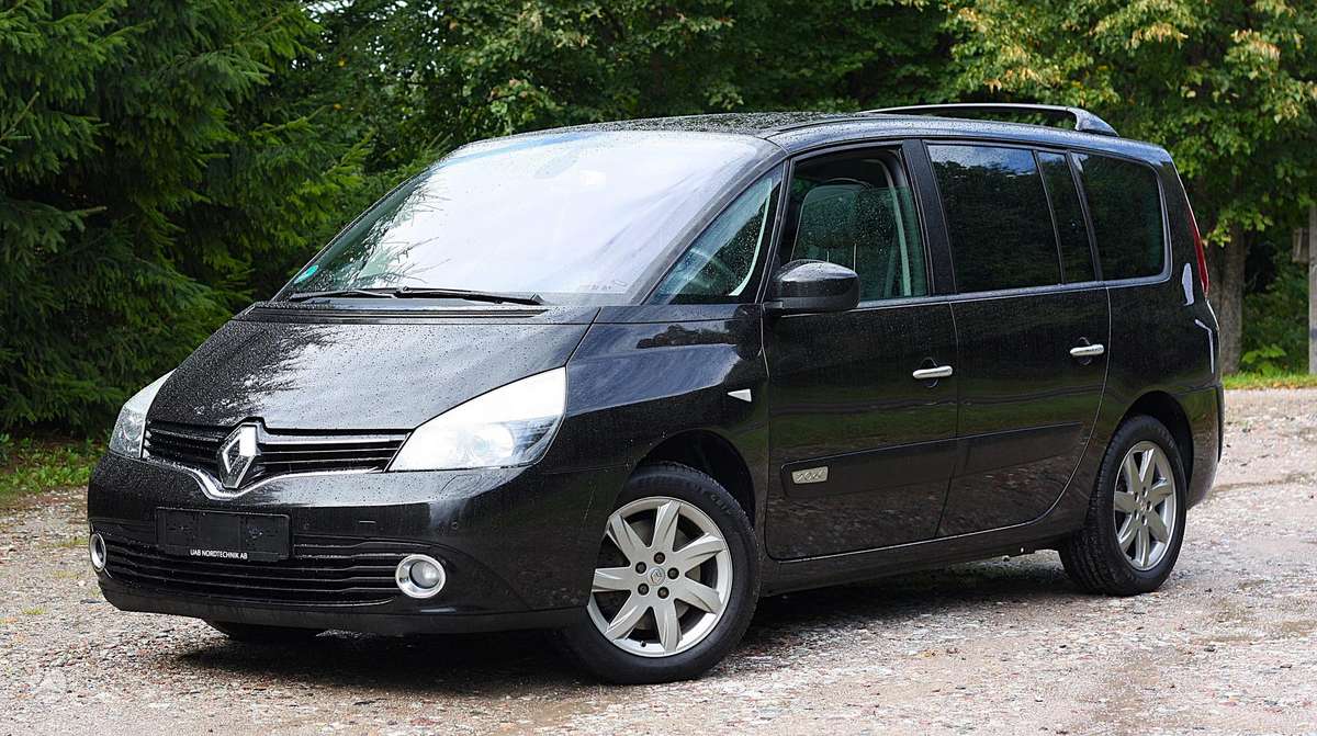 Renault Espace 2014 — rear view